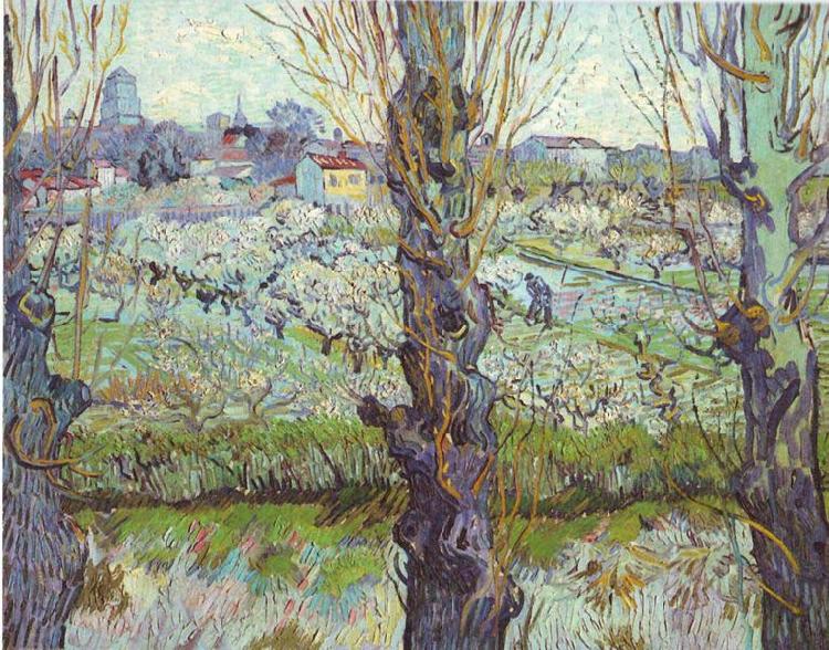 Vincent Van Gogh View of Arles France oil painting art